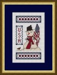 (image for) Patriotic Snowman